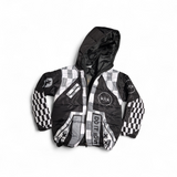 Midnight Check Puffer Jacket