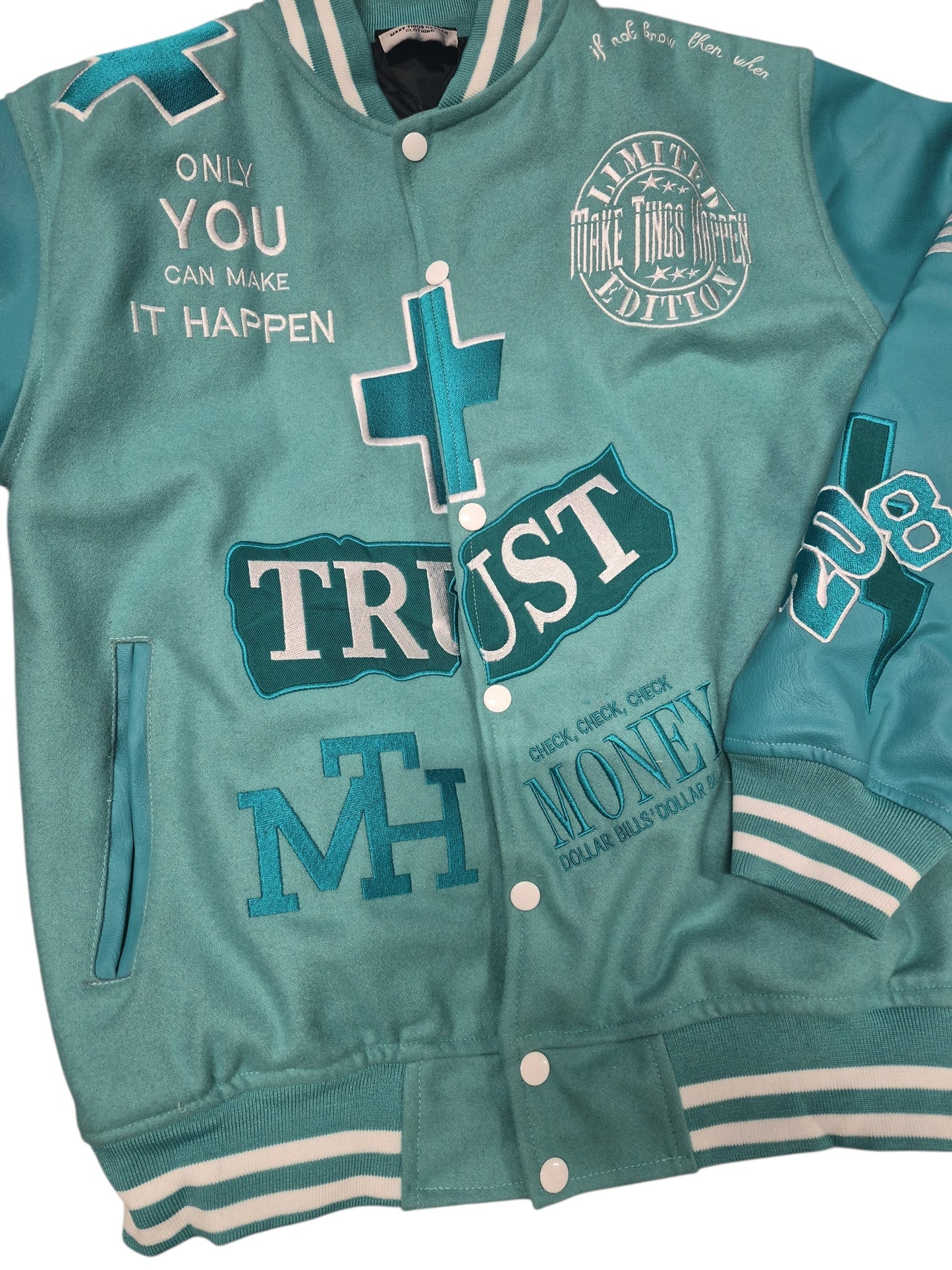 Trust Money Edition Bomber Jacket -