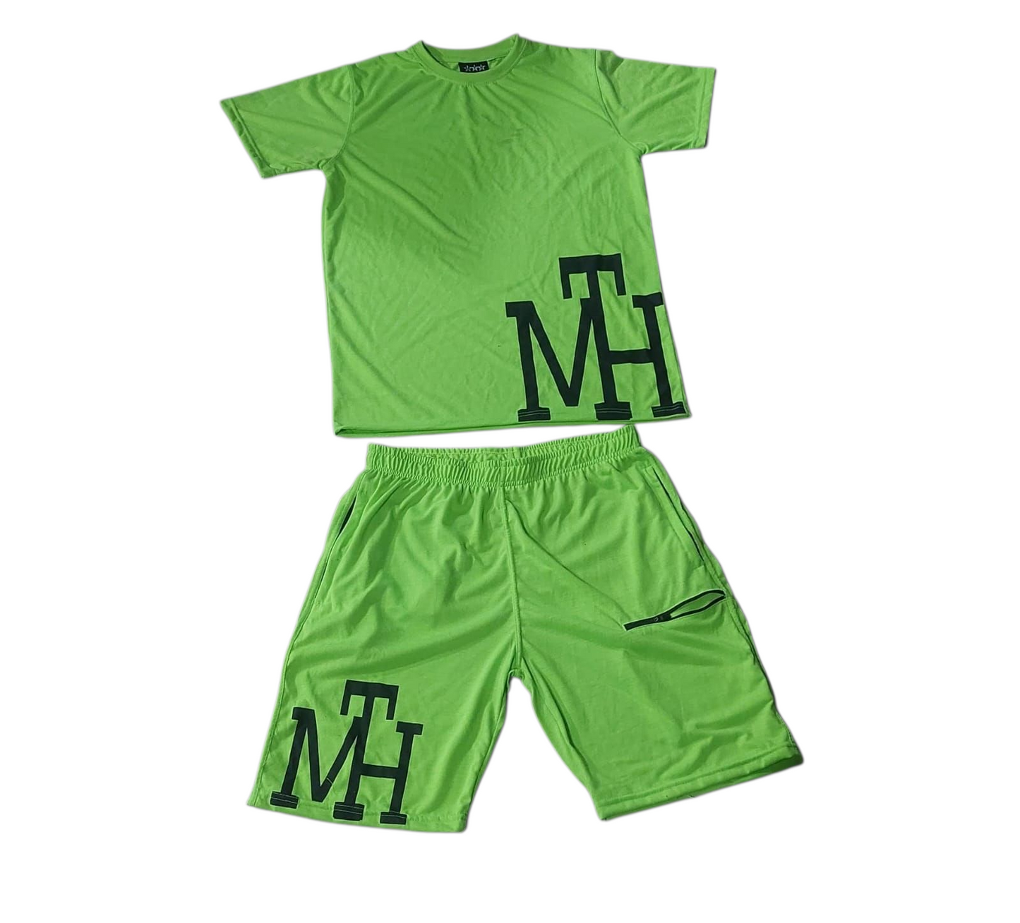 MTH slime shorts set