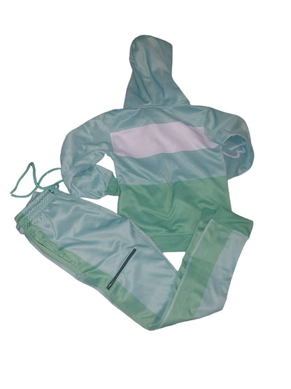 TRIO KIDS MINT GREEN TRACKSUITS