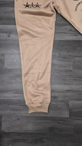MTH M Brand Blue Hoodie & Joggers Set with Logo & Star Details for Men