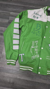 Green Bomber Jacket