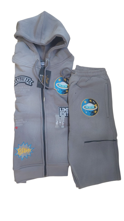 MTH acid wash tracksuits