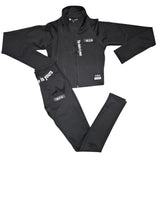MTH Tights Suits - Black Long Sleeve Top
