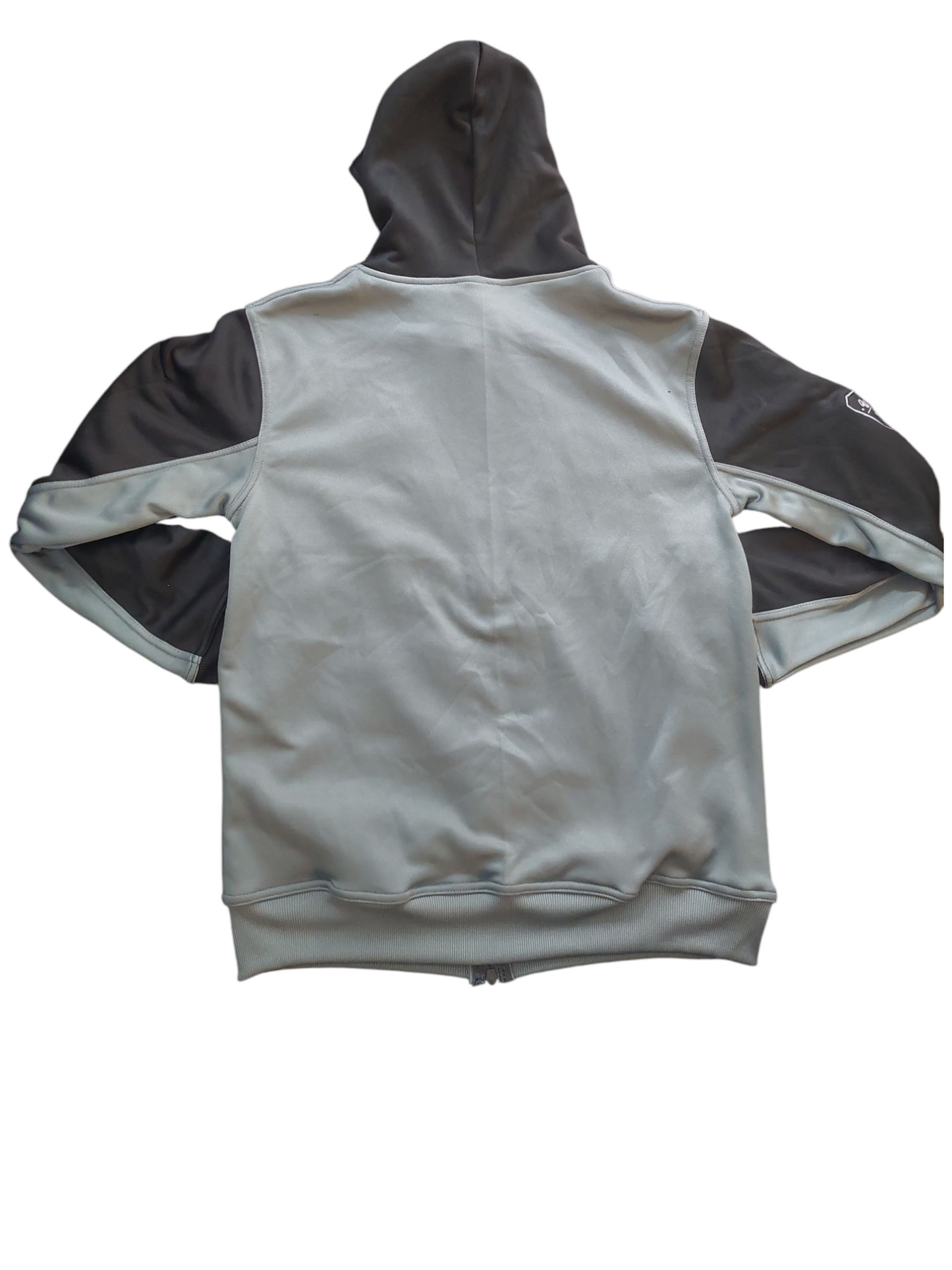 MTH MTRACK TRACKSUIT Grey & Black Hooded Jacket & Matching Pants Set for Men