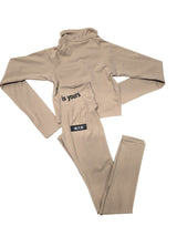MTH Woman leggings  Beige set